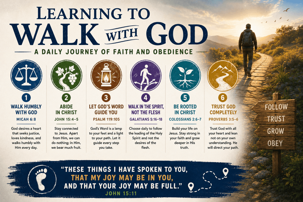 Learning to Walk with God