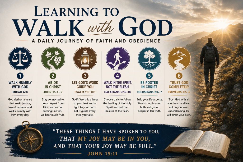 Learning to Walk with God