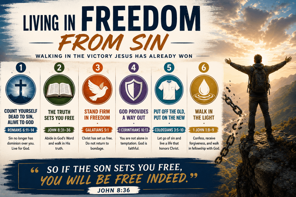 Living in Freedom from Sin