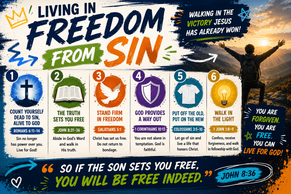Living in Freedom from Sin
