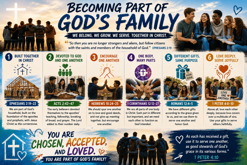 Becoming Part of God’s Family