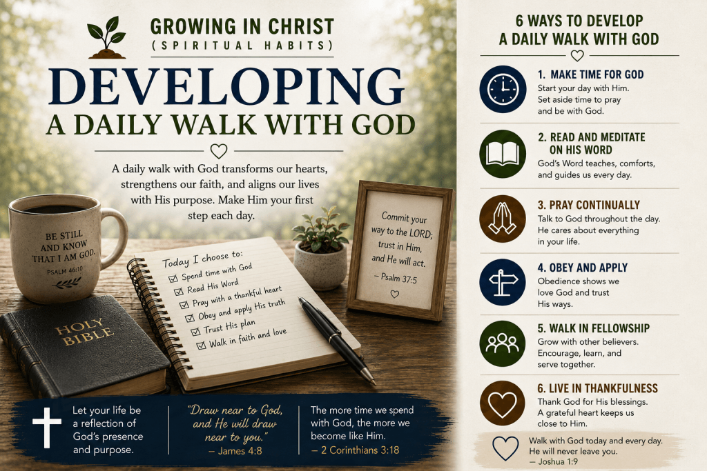 Developing a Daily Walk with God