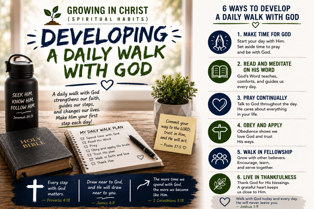 Developing a Daily Walk with God